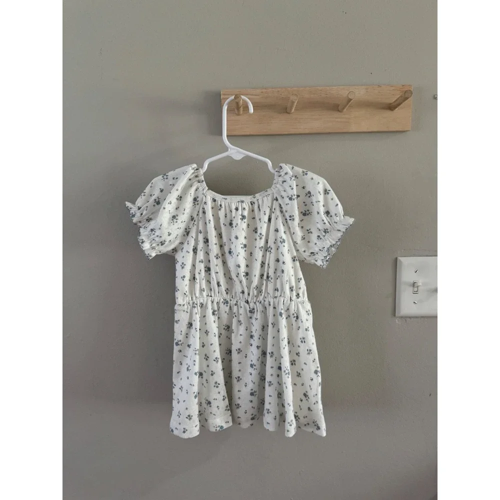 Mable + honey 24m blue floral dress